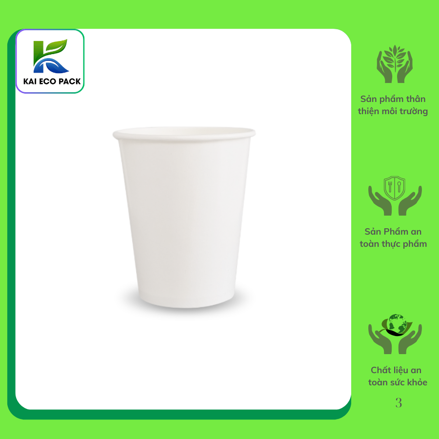 Ly giấy trắng 14oz - 400ml